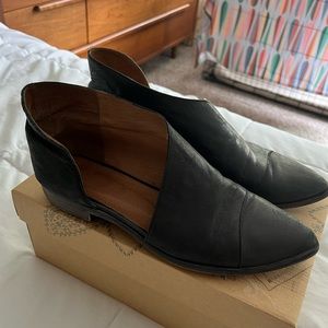 Free People Flat Royale Black Size 9